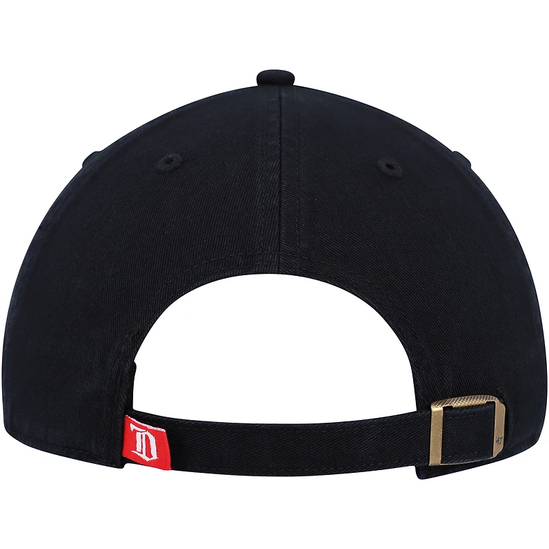 Casquette réglable Clean Up Detroit Red Wings '47 noire pour homme