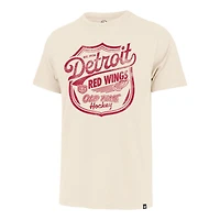 T-shirt Franklin à carreaux crème '47 Detroit Red Wings pour homme