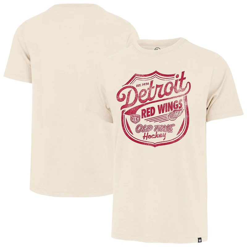 T-shirt Franklin à carreaux crème '47 Detroit Red Wings pour homme