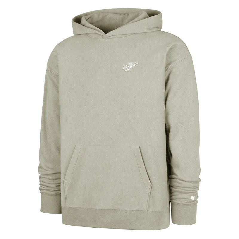 Men's '47  Gray Detroit Red Wings Foundation Pullover Hoodie