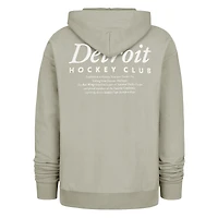 Men's '47  Gray Detroit Red Wings Foundation Pullover Hoodie