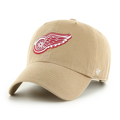Casquette ajustable pour homme, modèle 47 kaki, logo Detroit Red Wings.