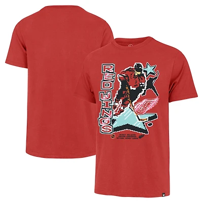 Men's '47 Red Detroit Wings Lamp Lighter Franklin T-Shirt