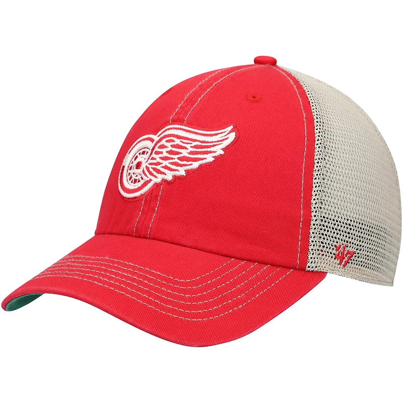 Casquette trucker snapback rouge Detroit Red Wings « 47 » pour homme