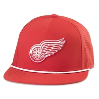 Men's American Needle  Red Detroit Red Wings Buxton Pro Tech Adjustable Hat