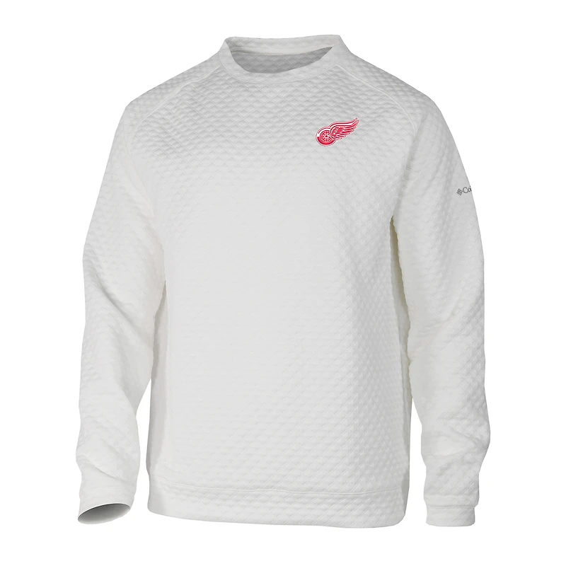 Men's Columbia  White Detroit Red Wings The Finder Sweatshirt