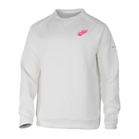 Men's Columbia  White Detroit Red Wings The Finder Sweatshirt