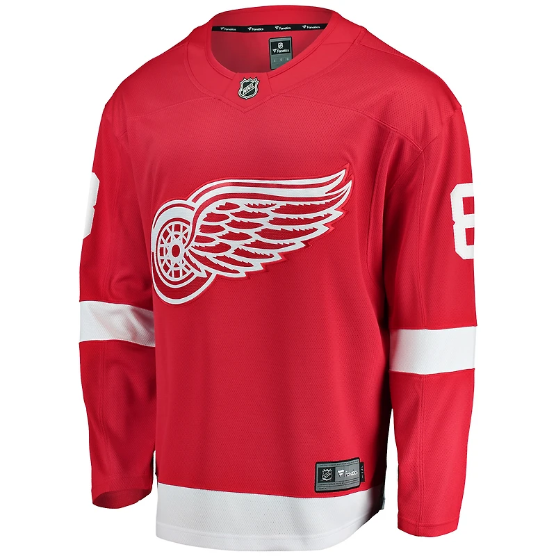 Fanatics Ben Chiarot pour hommes, maillot de joueur échappé à domicile des Red Wings Detroit, rouge