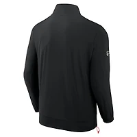 Men's Fanatics Black Detroit Red Wings Authentic Pro Rink Full-Zip Jacket