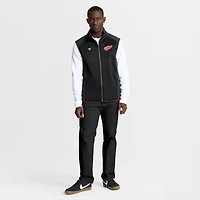 Gilet zippé intégral Pro Rink authentique des Red Wings de Detroit pour homme, noir, Fanatics