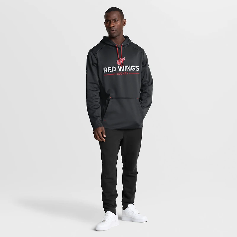 Sweat à capuche authentique Pro Rink des Red Wings de Detroit pour hommes Fanatics