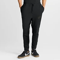 Pantalon de jogging Fanatics noir authentique Pro Road Tri-Blend pour homme des Red Wings Detroit