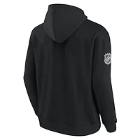 Men's Fanatics Black Detroit Red Wings Elements Pace Pullover Hoodie