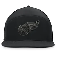 Casquette ajustable noire pour homme Fanatics Detroit Red Wings Front Office