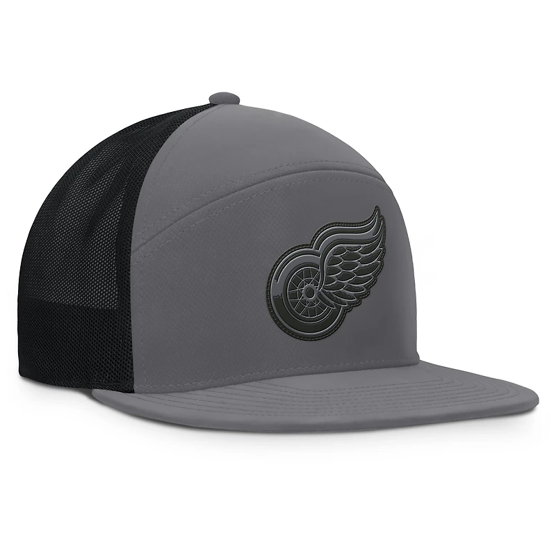 Men's Fanatics Charcoal Detroit Red Wings Fairweather Adjustable Hat