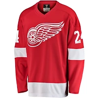 Fanatics pour hommes Chris Chelios Red Detroit Wings Premier Breakaway Maillot de joueur retraité