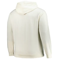 Men's Fanatics Cream Detroit Red Wings Big &Tall Stitch Hoodie