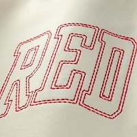 Men's Fanatics Cream Detroit Red Wings Big &Tall Stitch Hoodie