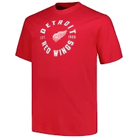 Ensemble de 2 t-shirts Fanatics Detroit Red Wings Big & Tall pour hommes