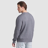 Men's Fanatics Heather Gray Detroit Red Wings Decades Collection Legendary Fleece Pullover Sweatshirt