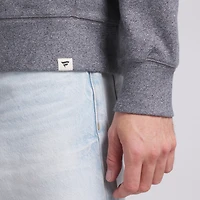 Men's Fanatics Heather Gray Detroit Red Wings Decades Collection Legendary Fleece Pullover Sweatshirt