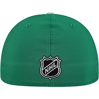 Casquette Flex authentique Pro de la Saint-Patrick des Red Wings Detroit marque Fanatics Kelly Green pour homme