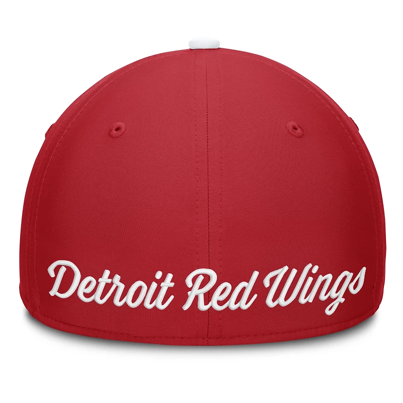 Men's Fanatics Red/White Detroit Red Wings Flex Fit Hat
