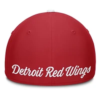 Men's Fanatics  Red/White Detroit Red Wings Flex Fit Hat