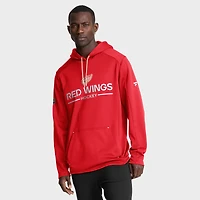 Men's Fanatics Red Detroit Wings Authentic Pro Centennial Rink Hoodie