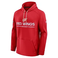 Men's Fanatics Red Detroit Wings Authentic Pro Centennial Rink Hoodie