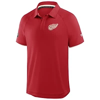 Polo raglan authentique Pro Centennial Rink des Red Wings de Detroit pour hommes Fanatics