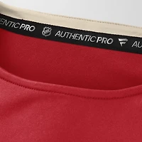 T-shirt à manches longues Fanatics Red Detroit Wings Authentic Pro Centennial Rink Tech pour homme
