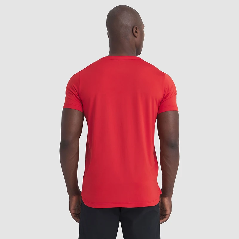 Men's Fanatics Red Detroit Wings Authentic Pro Rink Tech T-Shirt