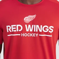 T-shirt technique authentique Pro Rink des Red Wings de Detroit pour homme