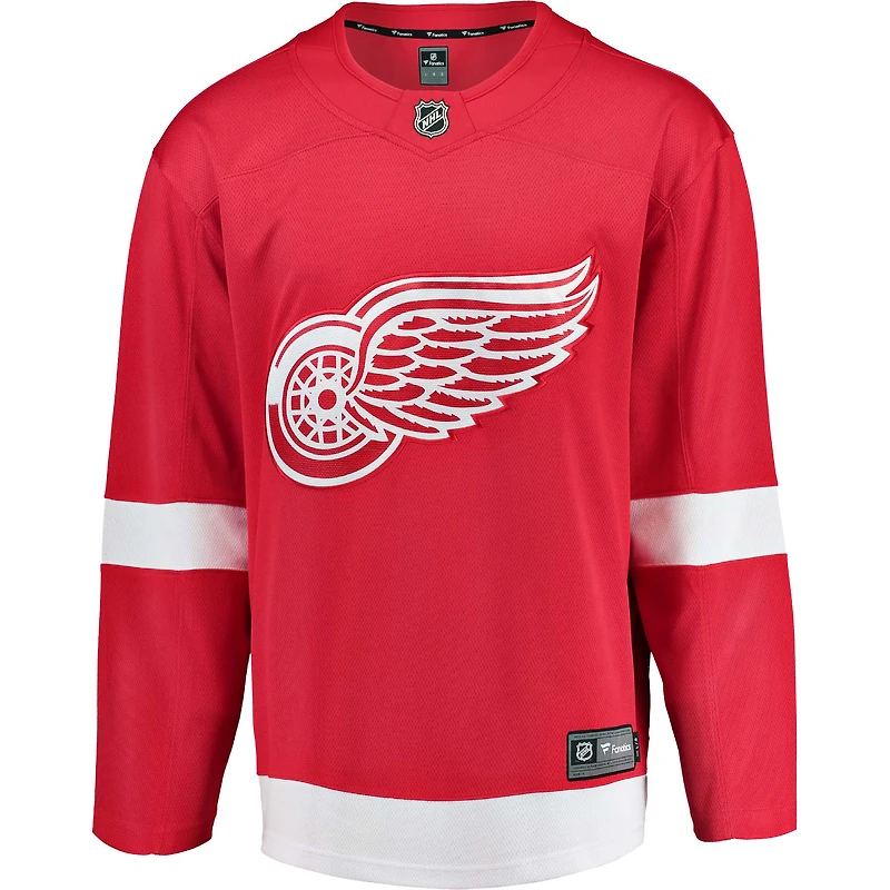 Men's Fanatics Red Detroit Wings Breakaway - Blank Jersey