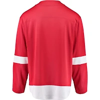 Men's Fanatics Red Detroit Wings Breakaway - Blank Jersey