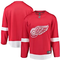 Men's Fanatics Red Detroit Wings Breakaway - Blank Jersey