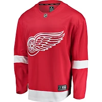 Maillot Fanatics Red Detroit Wings Breakaway Domicile pour hommes