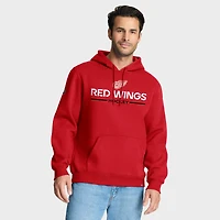 Sweat à capuche en polaire rouge Centennial des Red Wings de Detroit pour hommes Fanatics