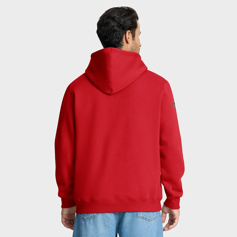 Sweat à capuche en polaire rouge Centennial des Red Wings de Detroit pour hommes Fanatics