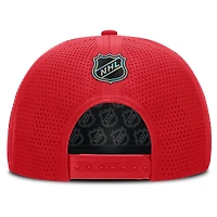 Casquette ajustable à pincement sur le devant pour homme Fanatics Red Detroit Red Wings Centennial