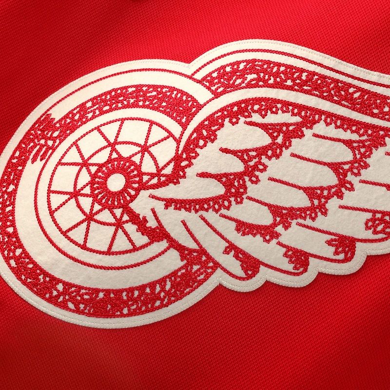 Men's Fanatics Red Detroit Wings Centennial Premium Custom Jersey