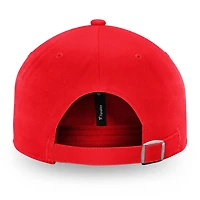Casquette réglable avec logo principal Fanatics Red Detroit Red Wings Core pour hommes
