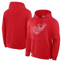 Sweat à capuche Fanatics Red Detroit Wings Decades Collection Tradition pour homme