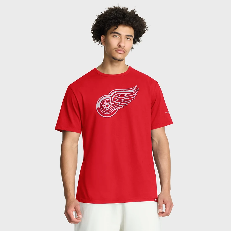 Men's Fanatics Red Detroit Wings Hat Trick Legacy T-Shirt