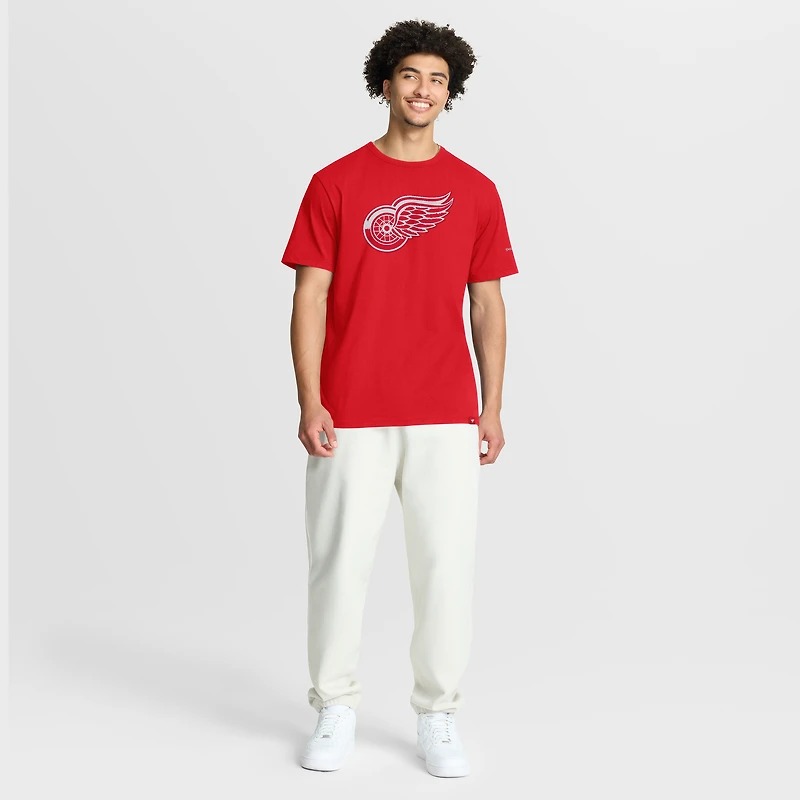 T-shirt Fanatics rouge Detroit Red Wings Hat Trick Legacy pour homme