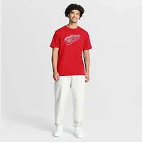 T-shirt Fanatics rouge Detroit Red Wings Hat Trick Legacy pour homme