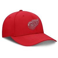 Casquette ajustable Fanatics Red Detroit Red Wings pour homme
