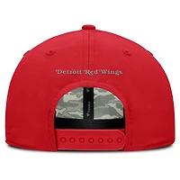 Casquette ajustable Fanatics Red Detroit Red Wings pour homme