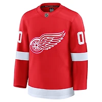 Maillot personnalisé haut de gamme pour homme Fanatics Red Detroit Wings Domicile